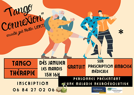 Flyer Tango thérapie